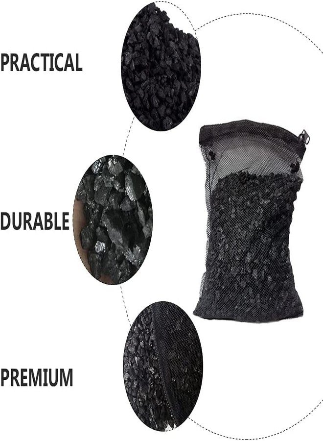 VAYINATO® Activated Carbon Aquarium Filter Bags Fish Tank, 500g - Aquarium Filter Media Activated Carbon Granules - Pond Canister Filter Net Mesh Granules by Petzlifeworld - Image 4